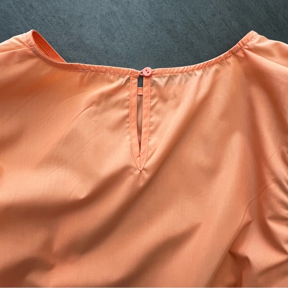 BiBi Halloween Orange Top with Sequin Sleeves - Picture 5 of 8